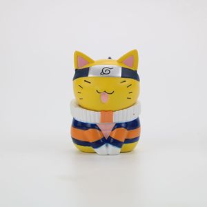 8 pezzi per gatto <span class=keywords><strong>Anime</strong></span> figurine materiale PVC per <span class=keywords><strong>Sasuke</strong></span> & per gatto peluche torta Toppers sorpresa per Blind Box giocattoli - Product Image 3