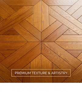 Suelo de Parqué Geométrico de Roble Blanco Ecológico con Garantía de Calidad, Diseño Moderno, Ultra Duradero, Sistema de Click, para Sala de Estar - Product Image 3