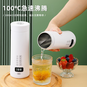 Portable Electric Thermos Cup 316 Stainless Steel Temperature Control Rechargeable Outdoor Travel Water Boiler - Product Image 3