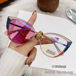 Nuevas gafas de sol fotocromáticas estilo ojo de gato para mujer, protección UV400, montura de plástico y metal, clasificación 2, gafas de sol de moda para exteriores. - Product Image 5