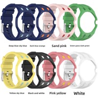 Bracelet de montre en silicone souple de couleur unie personnalisé pour S Watch & AP Royal Pop en stock