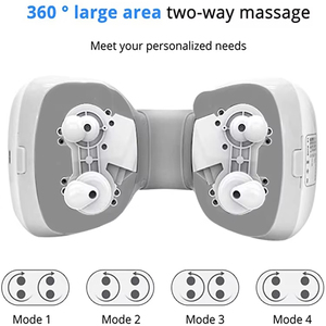 Masajeador Shiatsu para Cuello y Espalda 3D con Calor para Aliviar el Dolor de Hombros y Músculos Inferiores, Relajación en Auto, Oficina y Hogar ST-301 Shiatsu - Product Image 4