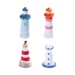 Mediterranean Style Decoration Beach <strong>Lighthouse</strong> Model Nautical Resin <strong>Lighthouse</strong> Decor <strong>Ornaments</strong> for Ocean Theme Party Decor - Product Image 5