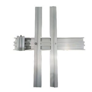 Systèmes de montage de toit lesté solaire YZ Supports de montage Pv solaires au sol Système de montage solaire ouest-est en aluminium - Product Image 2