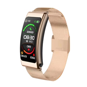 Nouvelle tendance K13 1.14 pouces bande d'acier montre écouteur <span class=keywords><strong>4M</strong></span> + 32M détachable B T appelant montre intelligente pour Android iOS - Product Image 4