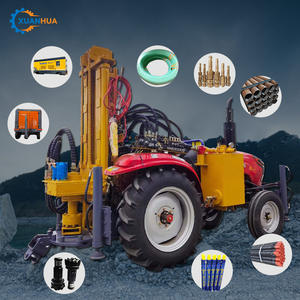 Impianto di Perforazione Rotante Idraulico Diesel Xuanhua Cinese, Trivella per Pozzi d'Acqua 200m, Diametro 140-254mm, Campionamento, Motore, Pompa, Trapano ad Aria - Product Image 2