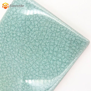 200*100 millimetri Coperta metropolitana piastrelle di ceramica blu verde incrinato smaltato rettangolo mattonelle della parete su misura di piastrelle di arte per bagno