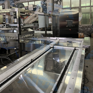 Ligne <span class=keywords><strong>de</strong></span> production <span class=keywords><strong>de</strong></span> gâteaux automatique avancée, haute vitesse, contrôlée par PLC, <span class=keywords><strong>usine</strong></span> <span class=keywords><strong>de</strong></span> <span class=keywords><strong>fabrication</strong></span> <span class=keywords><strong>de</strong></span> muffins - Product Image 4