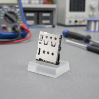 Échantillons Gratuits MUP 24P Type DIP+SMT Connecteur USB-C à Solder sur PCB, Receptacle USB-C embarqué pour Charge Rapide sur PDA