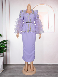 Vestidos <span class=keywords><strong>de</strong></span> fiesta <span class=keywords><strong>de</strong></span> talla grande <span class=keywords><strong>de</strong></span> lujo, conjuntos <span class=keywords><strong>de</strong></span> <span class=keywords><strong>mujer</strong></span>, Conjunto elegante <span class=keywords><strong>de</strong></span> falda y Top con cuentas <span class=keywords><strong>de</strong></span> diamantes <span class=keywords><strong>de</strong></span> imitación, <span class=keywords><strong>trajes</strong></span> <span class=keywords><strong>de</strong></span> dos piezas para <span class=keywords><strong>mujer</strong></span> - Product Image 5
