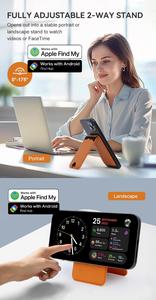Localisateur de portefeuille certifié MFi pour <span class=keywords><strong>Apple</strong></span> Find My et Google Find Hub, porte-cartes de crédit et d'identité, compatible <span class=keywords><strong>MagSafe</strong></span> pour téléphone - Product Image 5