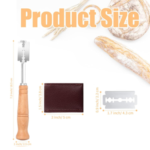 Juego de Herramientas para Hornear de Metal Directo de Fábrica, Cuchilla para Pan con Cuchilla Reemplazable, Cortador de Masa para Hacer Pan, Herramienta para Hacer Pan - Product Image 3