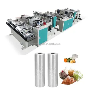 100% Biodegradable Clear Fruit Vegetable Plastic Bags making machine
