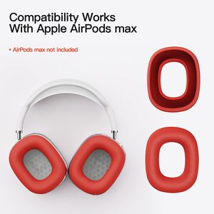 Fundas Protectoras de Silicona para Auriculares <span class=keywords><strong>Airpods</strong></span> Max, Funda de Silicona para Auriculares, Resistente al Sudor, Fácil de Lavar - Product Image 6