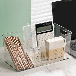 Boîtes <span class=keywords><strong>de</strong></span> rangement en plastique transparent pour garde-manger, organisateur pour réfrigérateur <span class=keywords><strong>de</strong></span> cuisine - Product Image 1