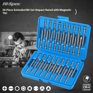 Tournevis Torx de sécurité en acier S2 avec finition chromée, embouts personnalisables - T6 T8 T10 T15 T20, qualité industrielle, support OEM - Product Image 6
