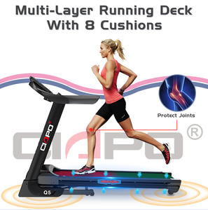 Nuovo tapis roulant domestico macchina da corsa schermo LCD CP-Q5 CIAPO rifornimento <span class=keywords><strong>di</strong></span> carburante self-flow - Product Image 3