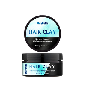 Özel etiket berber aksesuarları erkek saç şekillendirici toz deniz tuzu sprey saç kili pomad balmumu güçlü tutun - Product Image 4