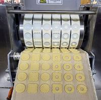 Nieuwe Automatische Plaat- en Vormmachine voor Biscuits, Koekjes en Taarten, Rotatievormmachine voor de Bakkerijindustrie, geschikt voor Noten, Water, Maïs, Fruit, 220V/380V 1