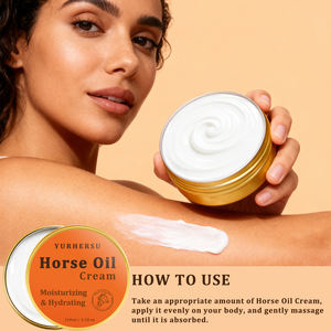 <span class=keywords><strong>Pommade</strong></span> à l'huile de cheval pure pour réparer et hydrater la peau, baume multi-usages pour le <span class=keywords><strong>visage</strong></span>, les mains, le corps, l'eczéma et les soins de la peau sèche, 100g - Product Image 6