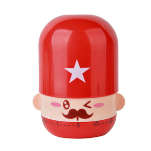 Creative Little Soldier Timer 60 Min Countdown Touch Control Kitchen Timer With Cute Cartoon Design - Product Image 3