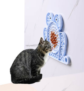 VaryWell BAS quantité minimale de commande Expédition rapide Mangeoire lente Diverses couleurs Enrichissement pour animaux Grenouille Forme de poisson Chien Chat Tapis à lécher en silicone - Product Image 3