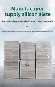 Nhà Máy Công Nghiệp Xây Dựng Bánh Sandwich Cách Nhiệt Hệ Thống Màu Thép Gạch Màu Thép Silicon Đá Thanh Lọc Bánh Sandwich Tấm - Product Image 4