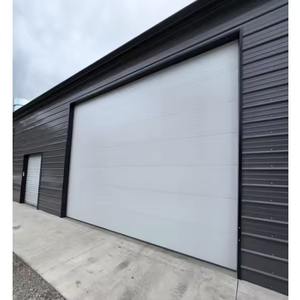 Portes de <span class=keywords><strong>garage</strong></span> automatiques isolées en aluminium de conception moderne personnalisées en gros pour applications industrielles/de entrepôt - Product Image 2