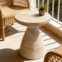 Table basse nordique moderne et durable pour salon et appartement