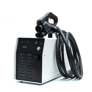 Cargador Portátil para Vehículos Eléctricos de 25A y 7KW con Conector CCS Chademo, Cargador de Corriente Continua - Product Image 1