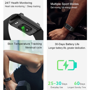 Nuovo Braccialetto <span class=keywords><strong>Smart</strong></span> Y25 2026 Senza Schermo con Monitoraggio della Temperatura Corporea, Frequenza Cardiaca e Salute, Tracker Fitness Sportivo Senza Display - Product Image 5
