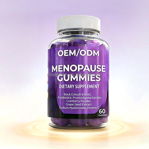Complément alimentaire à base de plantes pour femmes en période de ménopause, gommes contenant de la fleur de <span class=keywords><strong>cohosh</strong></span> noir, de l'extrait de pépins de raisin, de la vitamine C, complément alimentaire OEM/ODM - Product Image 2