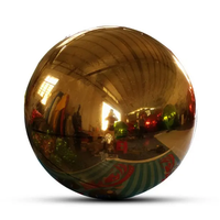 1.5m 1m Ballon Miroir Gonflable Rose Réutilisable Grande Bulle Ballon pour la Publicité Extérieure Impression Numérique