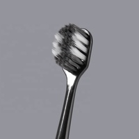 Brosse à dents manuelle de luxe légère au design élégant et ultra-douce pour adultes, fabricant OEM