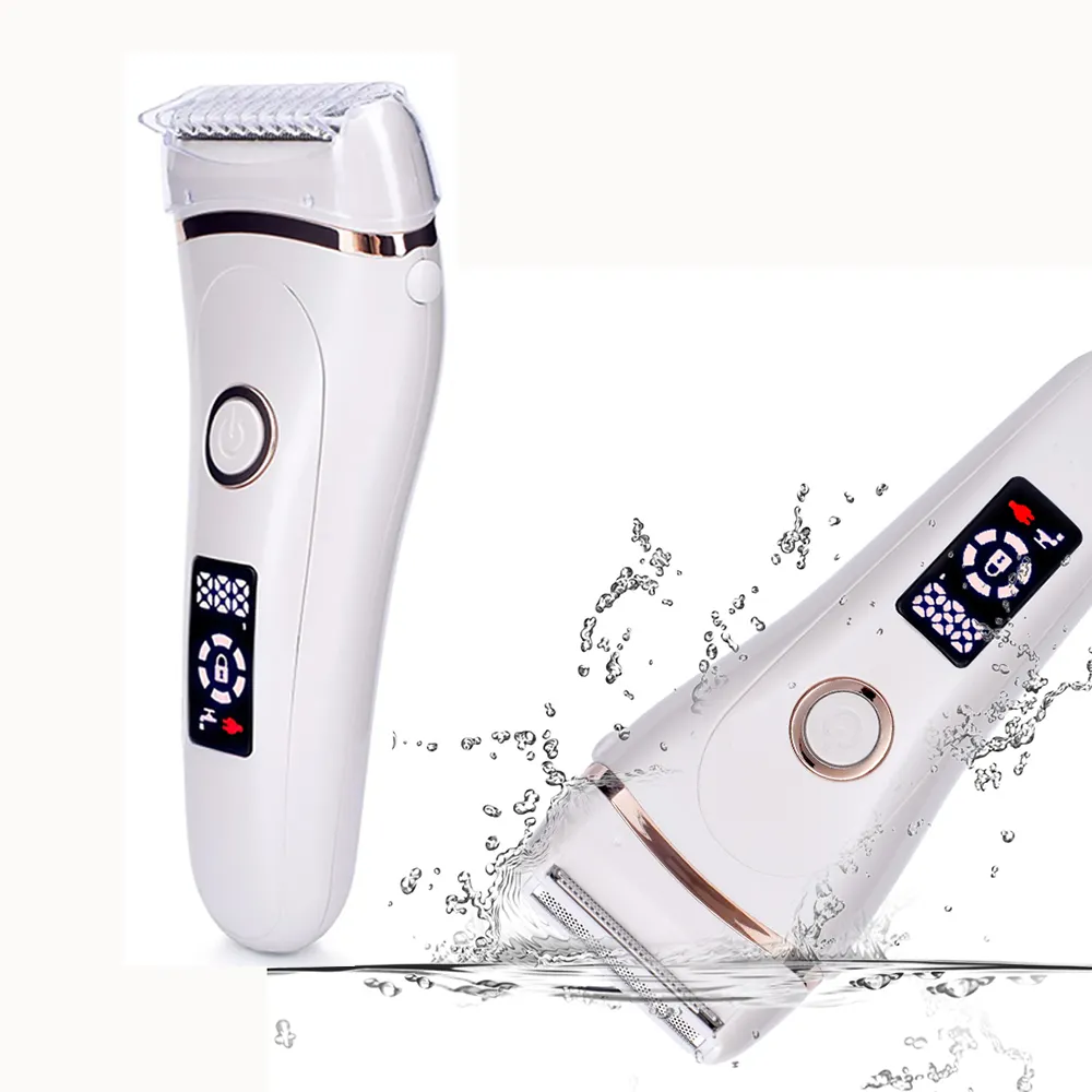 Drop Shipping Painless Hair Removal For Women Portable Electric Epilator Mini White Waterproof Lady Shaver