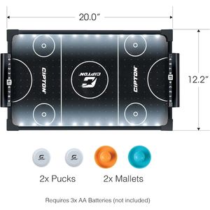 Tavolo da Biliardo Portatile <span class=keywords><strong>Mini</strong></span> per Interni/Esterni con <span class=keywords><strong>Hockey</strong></span> su Aria, Calcio e Calcetto, Tutti gli Accessori Inclusi - Product Image 6