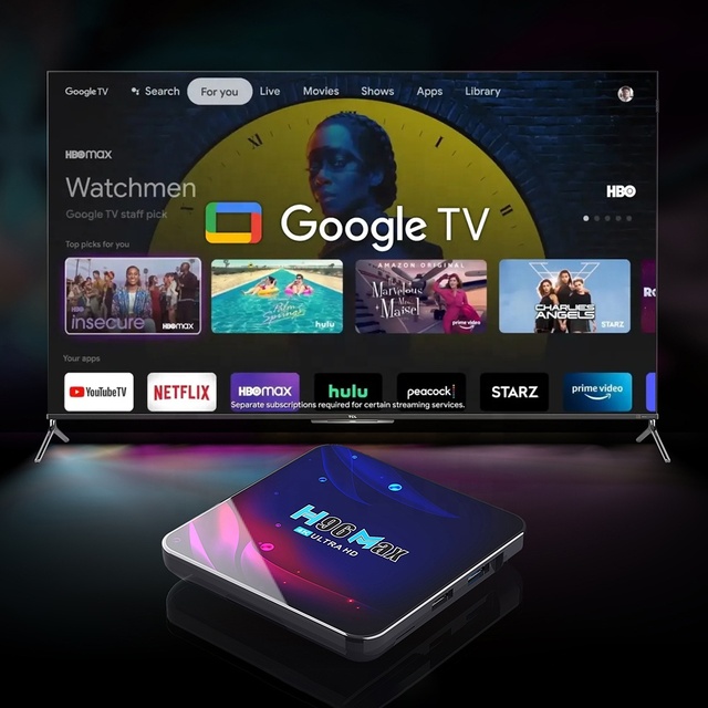 Wholesale H96 MAX IP RK3318 Quad Core 4K Streaming Internet Ott Smarter Media Player Premium Google Android Pro Set Top TV Box