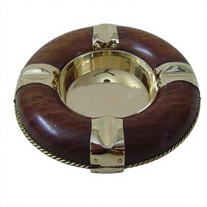Boîte à monnaie en bois lavable et écologique, faite à la main pour la maison, la voiture ou le bureau, plateau à cigarettes en bois naturel, cadeau - Product Image 1