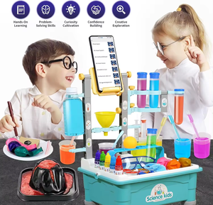 Tự làm gốc Giáo Dục Mới thử nghiệm bảng nhỏ 270 Đồng hồ thí nghiệm bảng hóa học thí nghiệm khoa học phòng thí nghiệm thiết lập - Product Image 5