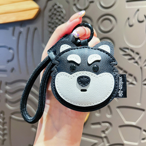 Porte-clés créatif Y2K en cuir PU, motif bouledogue mignon, durable, écologique, amusant, pour voiture, breloque de sac, accessoires, cadeau unique - Product Image 6