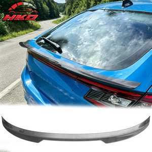 เหมาะสำหรับ Civic FL Type R Hatchback ปี 2022-2026 สปอยเลอร์ท้ายทรง V ลายคาร์บอนไฟเบอร์ - Product Image 1