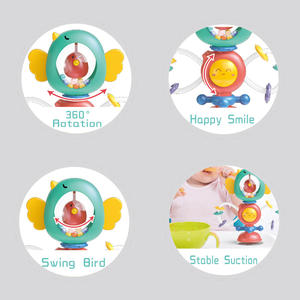 <span class=keywords><strong>Hochet</strong></span> pour bébé en forme d'oiseau <span class=keywords><strong>de</strong></span> dessin animé, jouet <span class=keywords><strong>de</strong></span> <span class=keywords><strong>table</strong></span> à manger, <span class=keywords><strong>hochet</strong></span> à mâcher, jouet à bâton avec <span class=keywords><strong>ventouse</strong></span> - Product Image 5