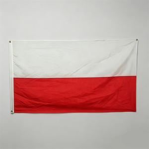 Bandera de <span class=keywords><strong>Polonia</strong></span> de Tela de Poliéster Resistente a la Intemperie, Doble Costura, Ojales de Latón, para Celebración del Día Nacional de <span class=keywords><strong>Polonia</strong></span> - Product Image 4
