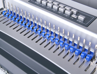 A4 Buchbindemaschine 3-in-1 Kombination Kamm- und Drahtbinder
