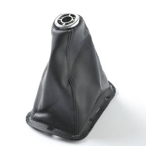 Pommeau de levier de vitesse en cuir noir gris ergonomique pour Toyota Avensis T25 Mk2 Ii 03 09 - Product Image 4