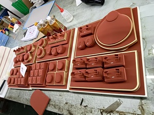 ジュエリー棚ディスプレイラックスタンド化粧品香水時計眼鏡カスタム素材ウッドステンレスアクリルディスプレイスタンド - Product Image 4