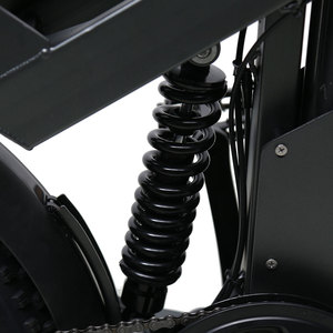 Bicicleta Eléctrica TXED Elegante <span class=keywords><strong>de</strong></span> 7 Velocidades, 48V 500W 13AH con Batería <span class=keywords><strong>de</strong></span> Litio y Cuadro <span class=keywords><strong>de</strong></span> Acero, Estilo Motocicleta con Llantas Anchas para Aventura - Product Image 5