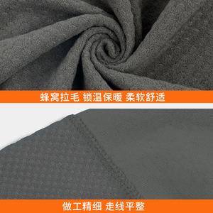 Sports Cap Honeycomb Fleece Warm Windproof Outdoor Cycling Running Hat Adult Solid Color - Product Image 4
