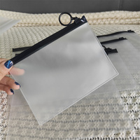 PVC PE sac t-shirt vêtements emballage curseur fermeture éclair compostable fermeture éclair sac pour l'emballage de vêtements