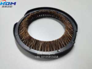 Bonne qualité métier à tisser pièces de rechange Ailuo trame mangeoire bétail cheveux brosse diamètre 143mm pour accumulateur de trame - Product Image 3